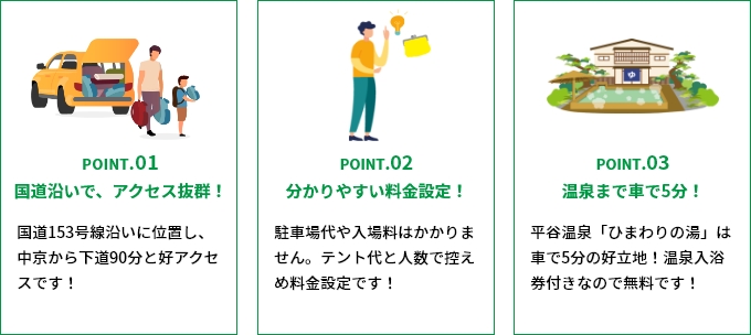 ゲレンデフリーサイト~3つの魅力~