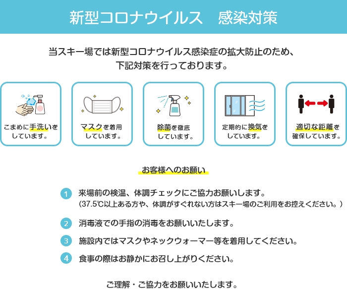 新型コロナウイルス感染対策